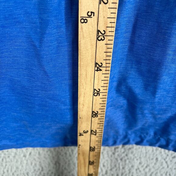 Paradox Full Zip Hooded Rain Jacket Mens XL Zip Pockets Lightweight Blue Coat - Picture 10 of 13